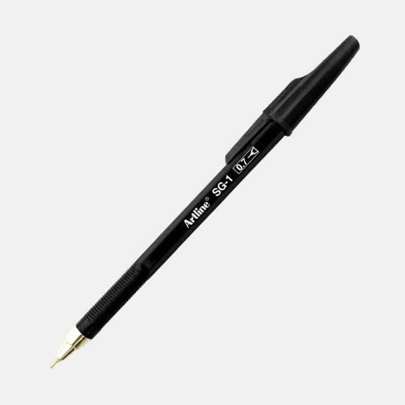 Bút bi Artline EGB-SG1,Đen,0.7mm