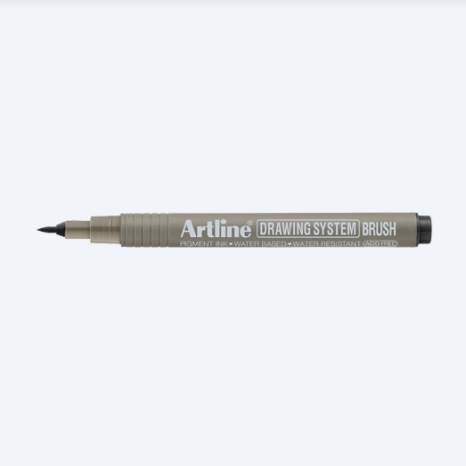 Bút vẽ kỹ thuật Artline Brush EK-23FN 2