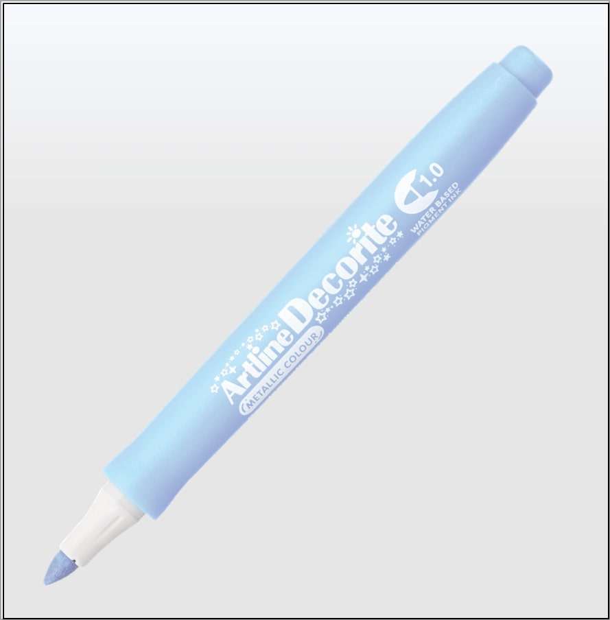 Bút màu nổi Metallic Artline EDFM-1, Xanh, 1.0mm