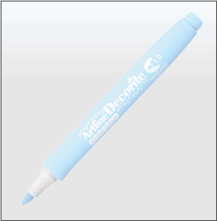 Bút màu nổi Pastel Artline EDF-1P,Xanh 1.0mm