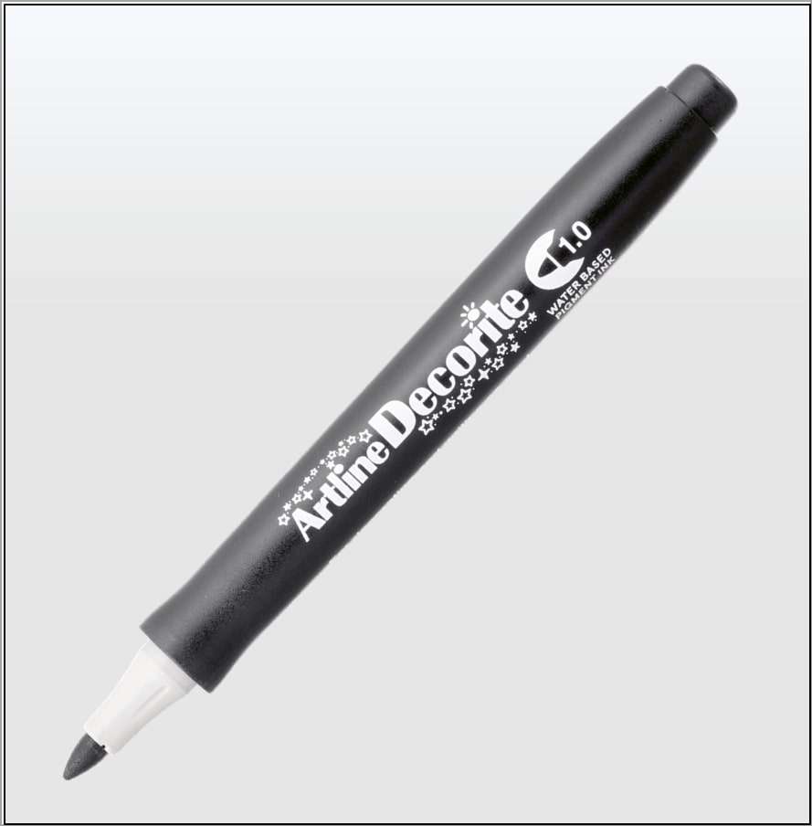 Bút màu nổi Artline EDF-1,Đen,1.0mm