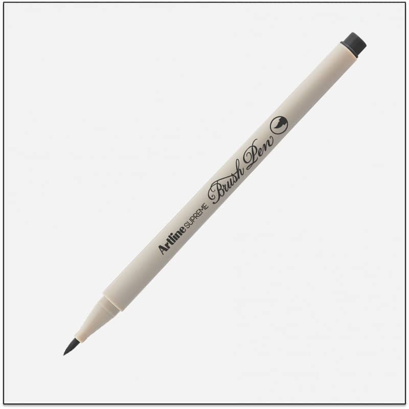 Bút lông đầu cọ Artline Supreme EPFS-F 3