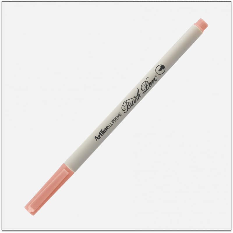 Bút lông đầu cọ Artline Supreme EPFS-F,Màu mơ