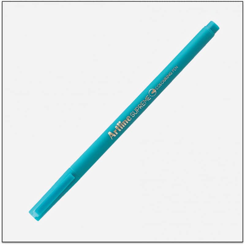 Bút tô màu Artline Supreme EPFS-210,Xanh ngọc,0.6mm