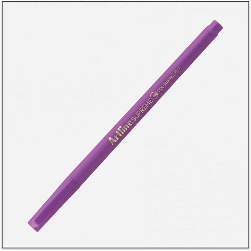 Bút tô màu Artline Supreme EPFS-210,Tím đậm,0.6mm
