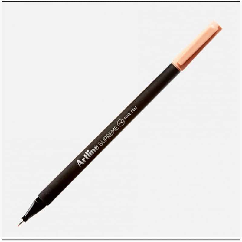 Bút lông kim Artline Supreme EPFS-200, Màu mơ, 0.4mm