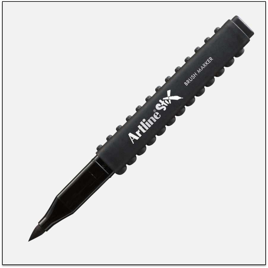 Bút lông kim Artline Stix ETX-F,Đen