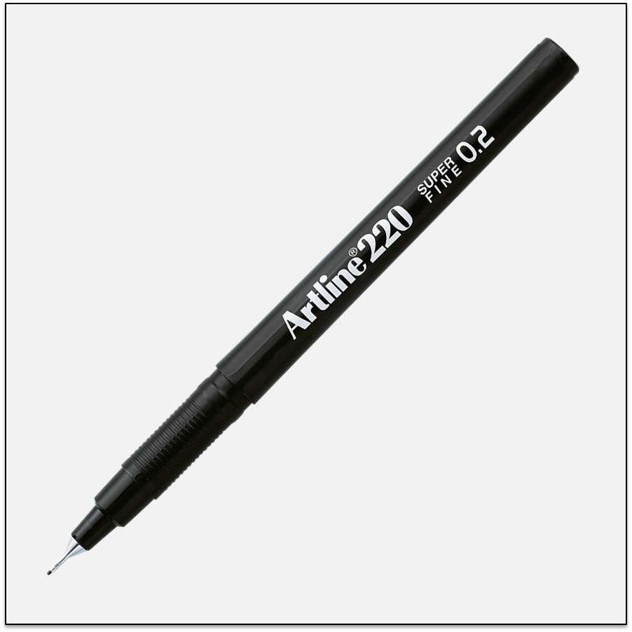 Bút lông kim Artline EK-220 2