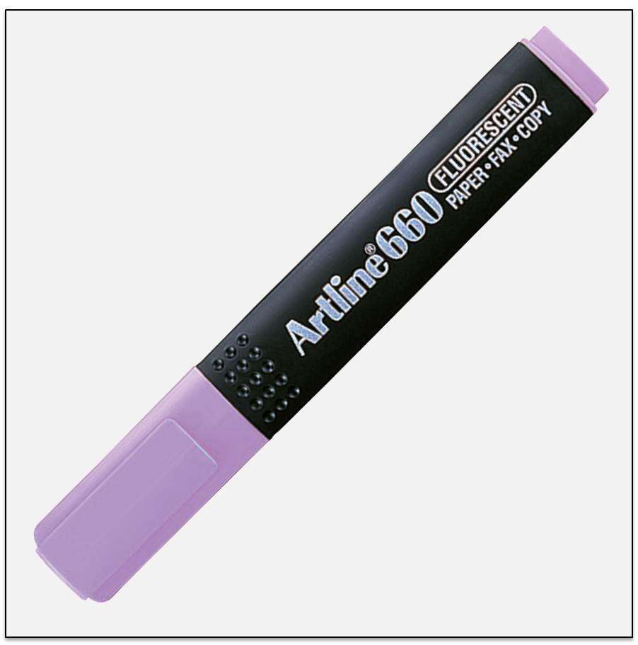 Bút dạ quang Artline EK-660,Tím,1.0-4.0mm