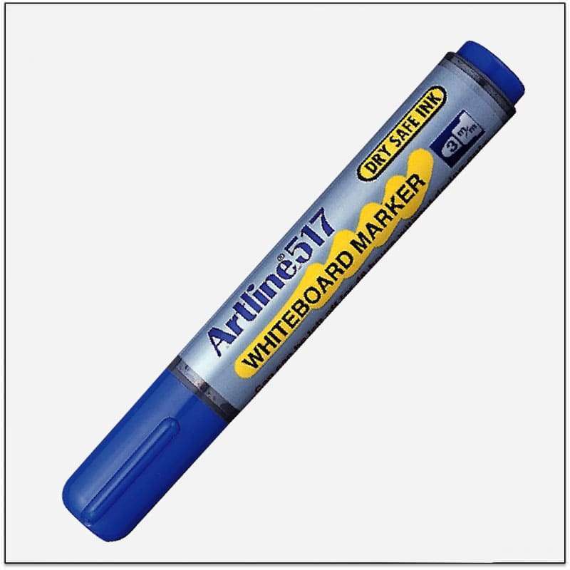 Bút viết bảng Artline EK-517,Xanh,3.0mm