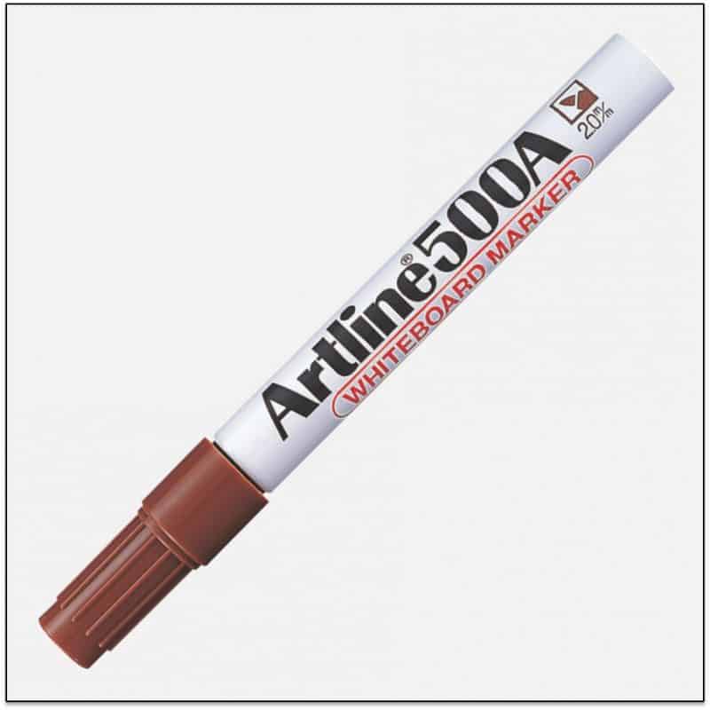Bút viết bảng Artline EK-500A,Nâu,2.0mm