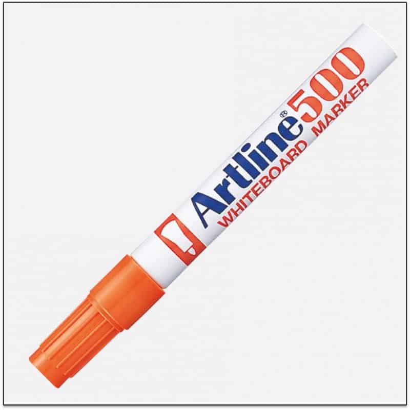 Bút viết bảng Artline EK-500,Cam,2.0mm