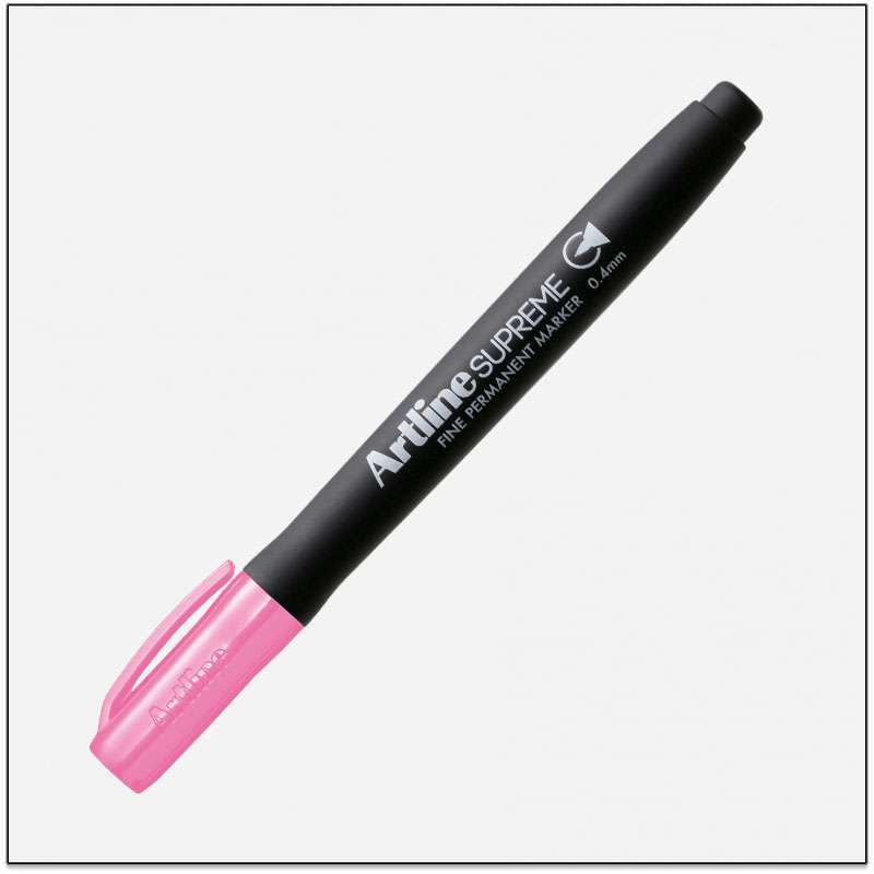 Bút lông dầu Artline Supreme EPF-725, Hồng Nhạt, 0.4mm