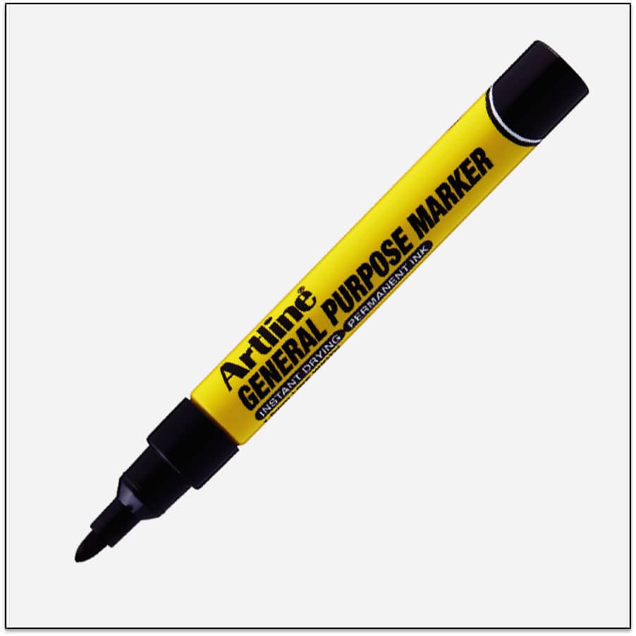 Bút lông dầu đa năng Artline EKPR-GPM, Đen, 1.5mm