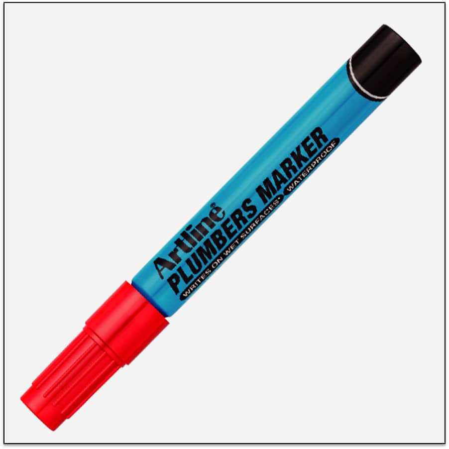 Bút chống nước Artline EKPR-PLM, Đỏ, 1.5mm