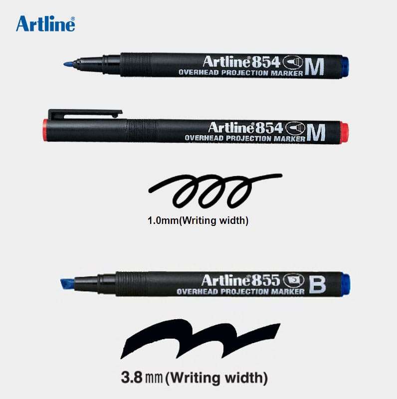 Bút viết trên Film Artline EK-854