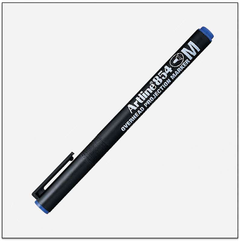 Bút viết trên Film Artline EK-854,Xanh,1.0mm