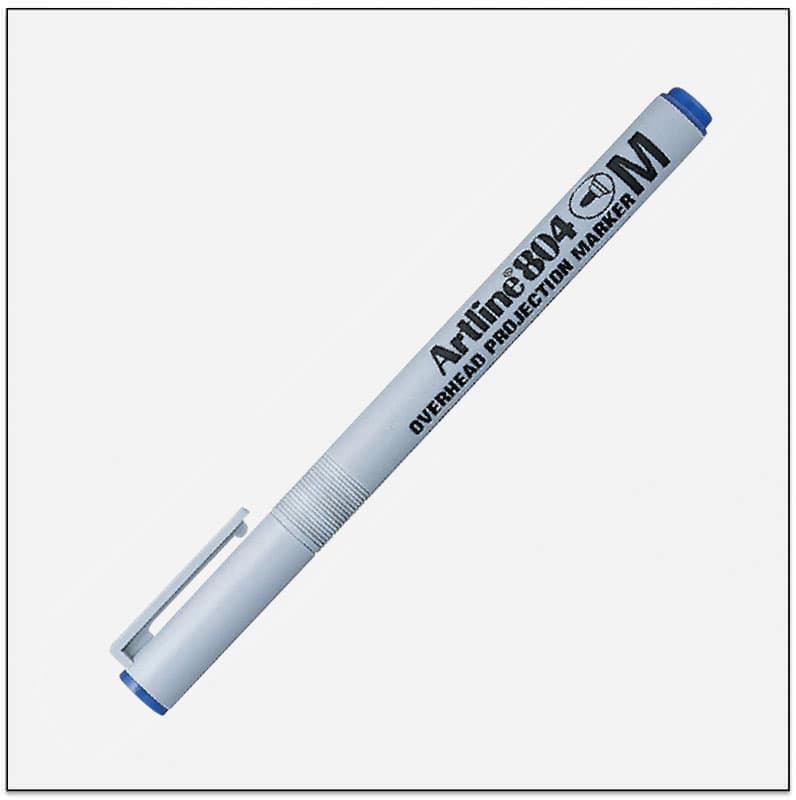 Bút viết trên Film Artline EK-804,Xanh,1.0mm
