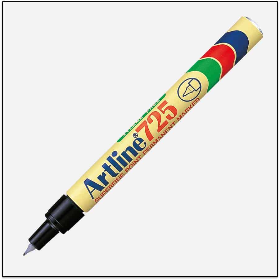 Bút lông dầu Artline EK-725,Đen,0.4mm