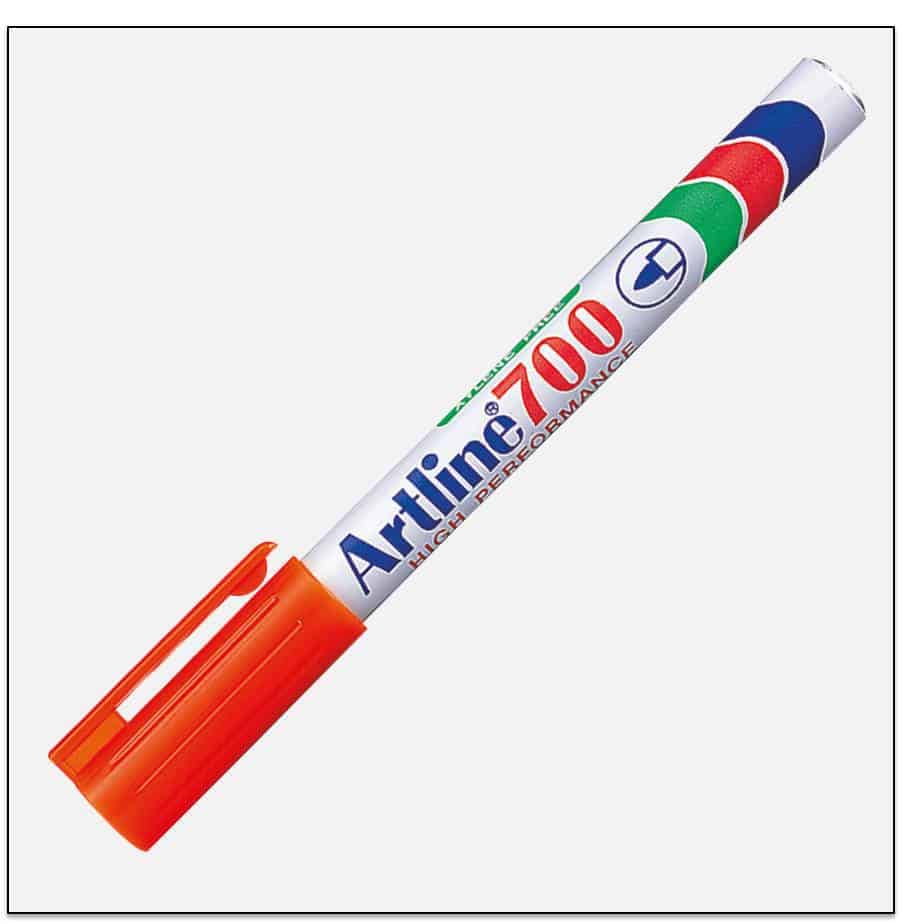 Bút lông dầu Artline EK-700,Cam,0.7mm
