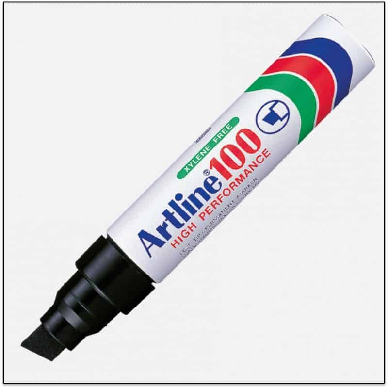 Bút lông dầu Artline EK-100,Đen,7.5-12.0mm