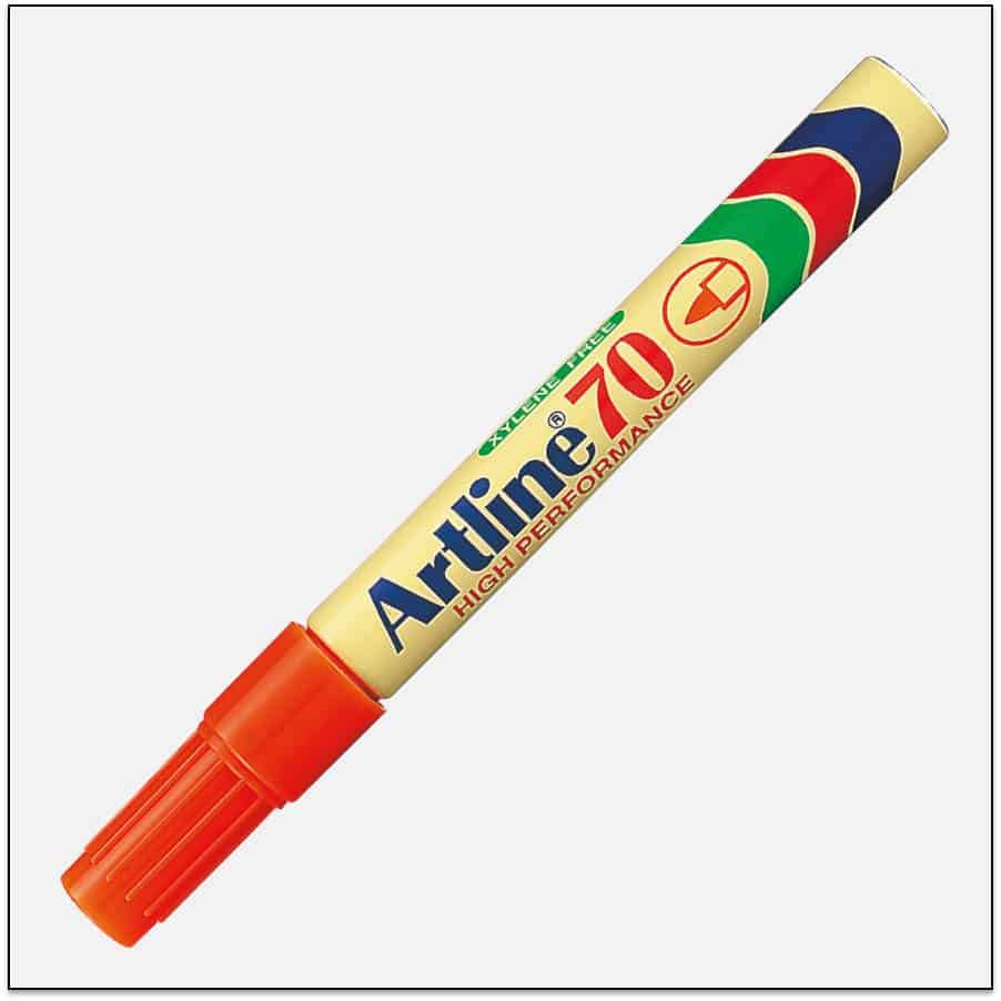 Bút lông dầu Artline EK-70,Cam,1.5mm