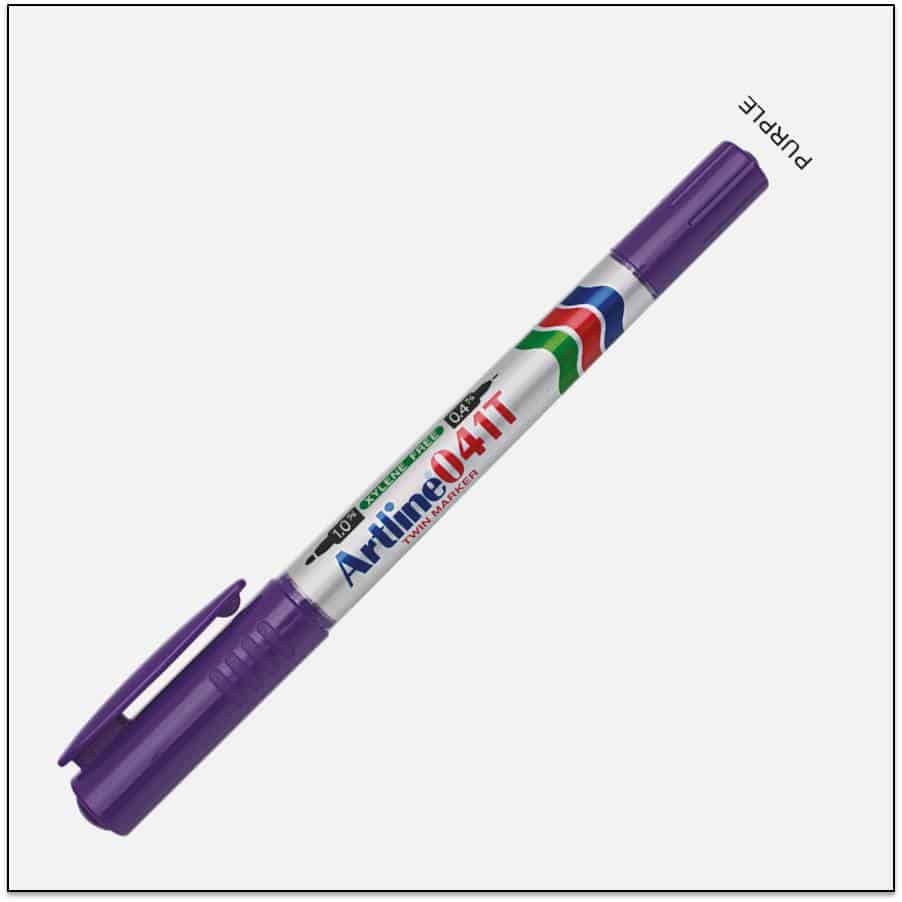 Bút lông dầu Artline EK-041T,Tím,0.4-1.0mm