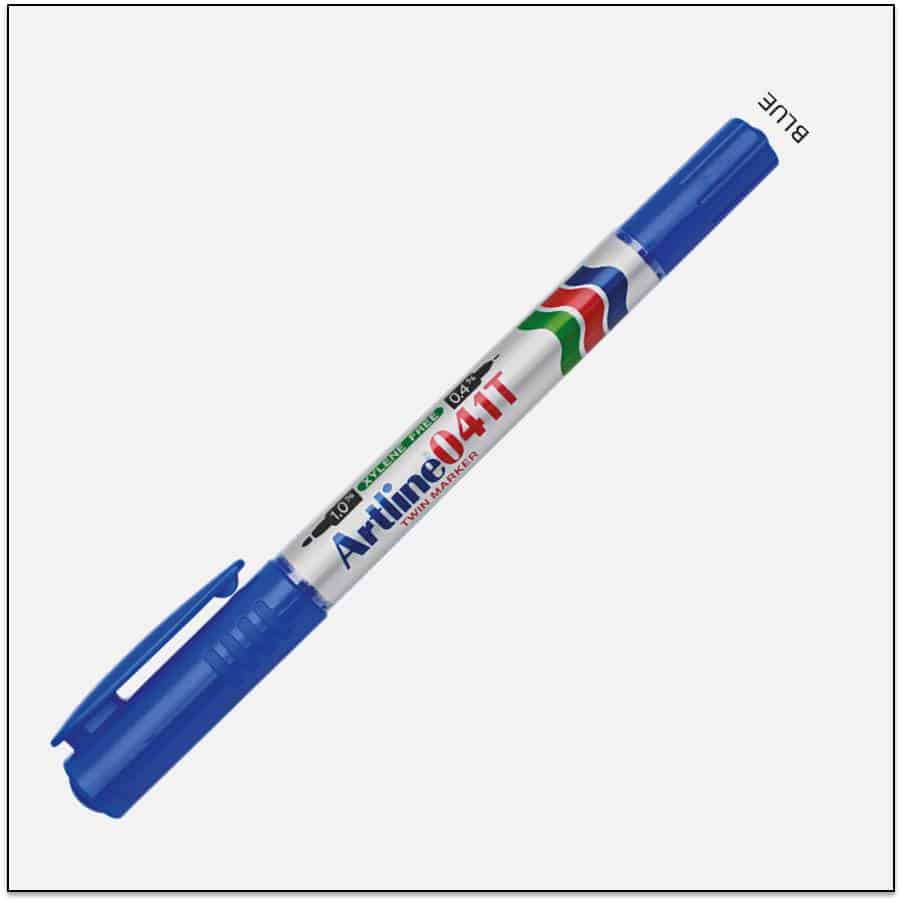 Bút lông dầu Artline EK-041T,Xanh,0.4-1.0mm