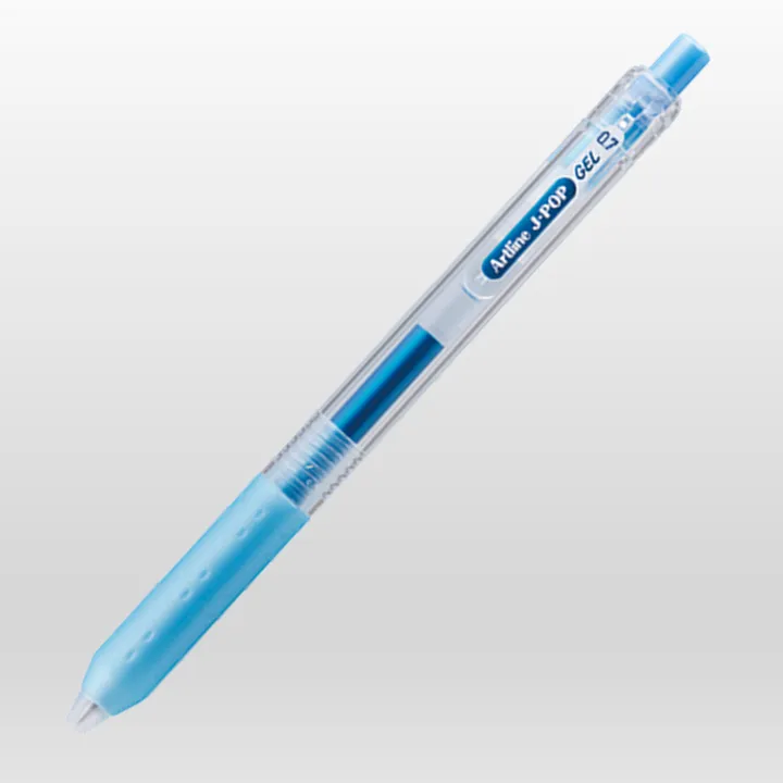 Bút gel Artline J-POP EGB-S260,Xanh da trời nhũ,0.7mm
