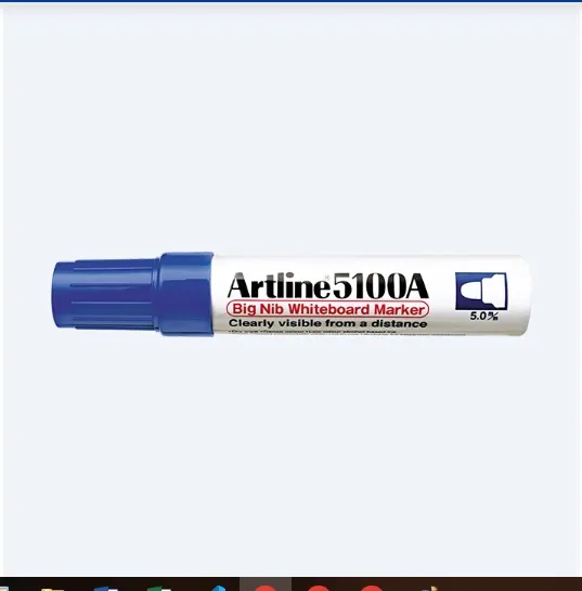 Bút viết bảng Artline EK-5100A,Xanh,5.0mm