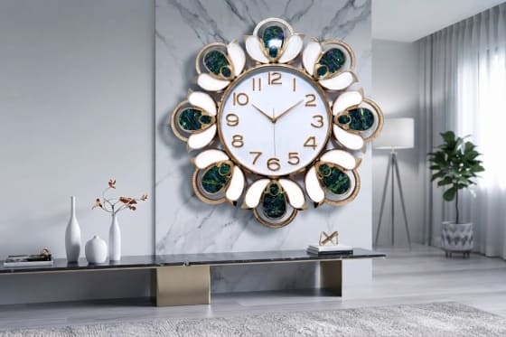 Premium Floral Wall Clock