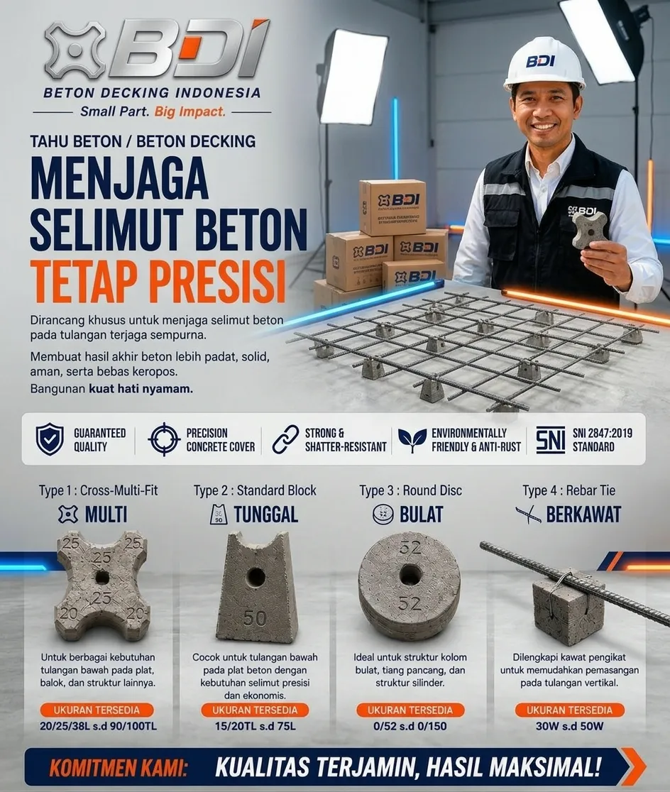 Strategi Pengadaan Beton Decking (Tahu Beton) K-500 di Kabupaten Banjarnegara: Standar Mutu, Harga, dan Implementasi Proyek