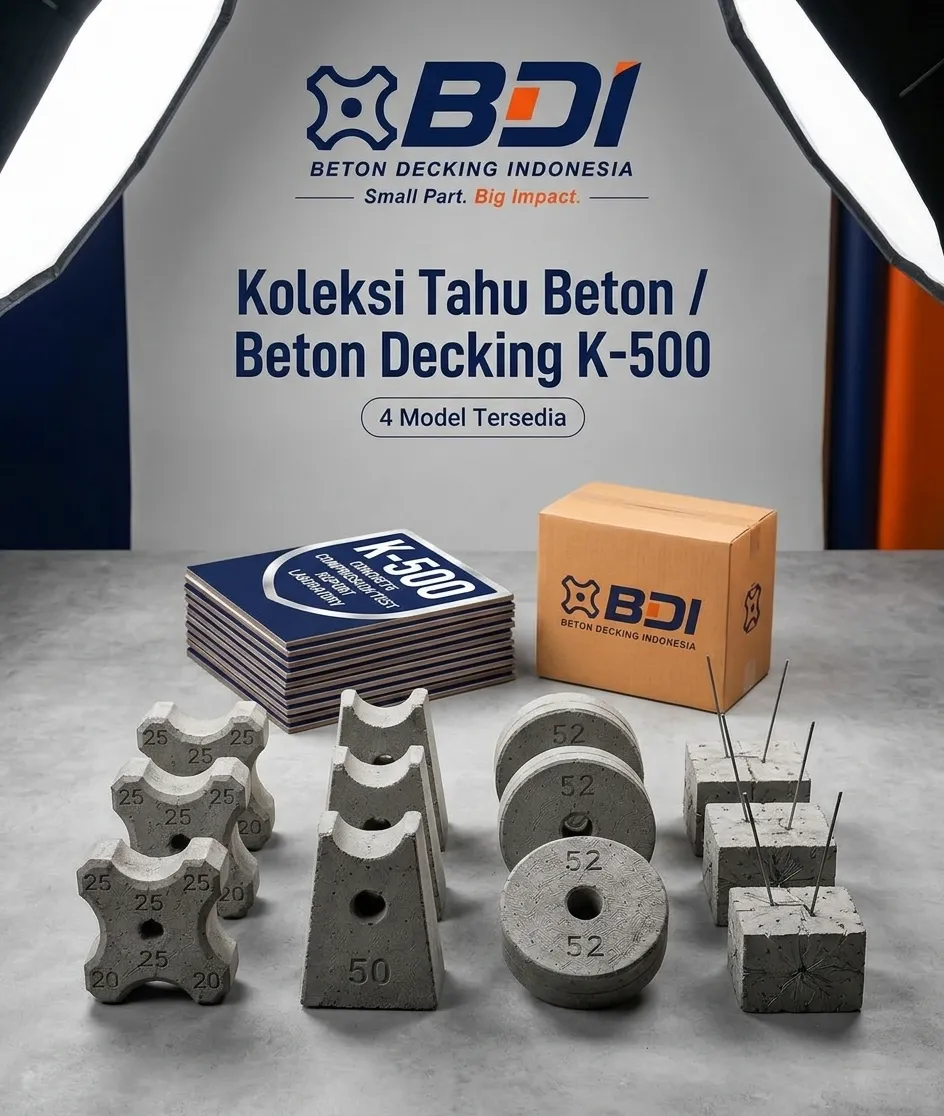 Pengadaan Beton Decking atau Tahu Beton K-500 Di Kabupaten Tabanan: Solusi Konstruksi Kokoh Berstandar SNI