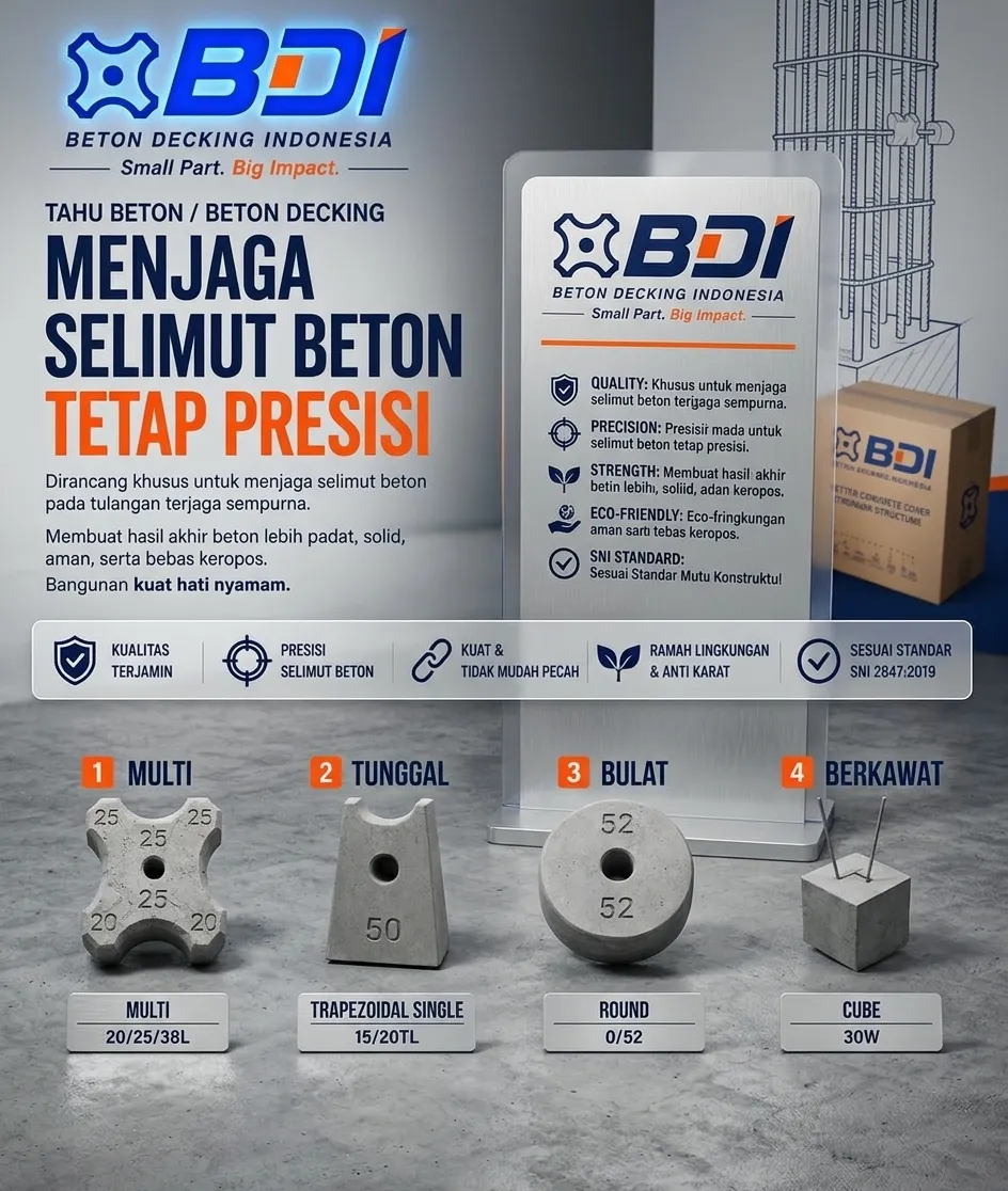 Panduan Lengkap Pengadaan Beton Decking (Tahu Beton) K-500 di Kabupaten Rembang: Solusi Konstruksi Pesisir yang Kokoh