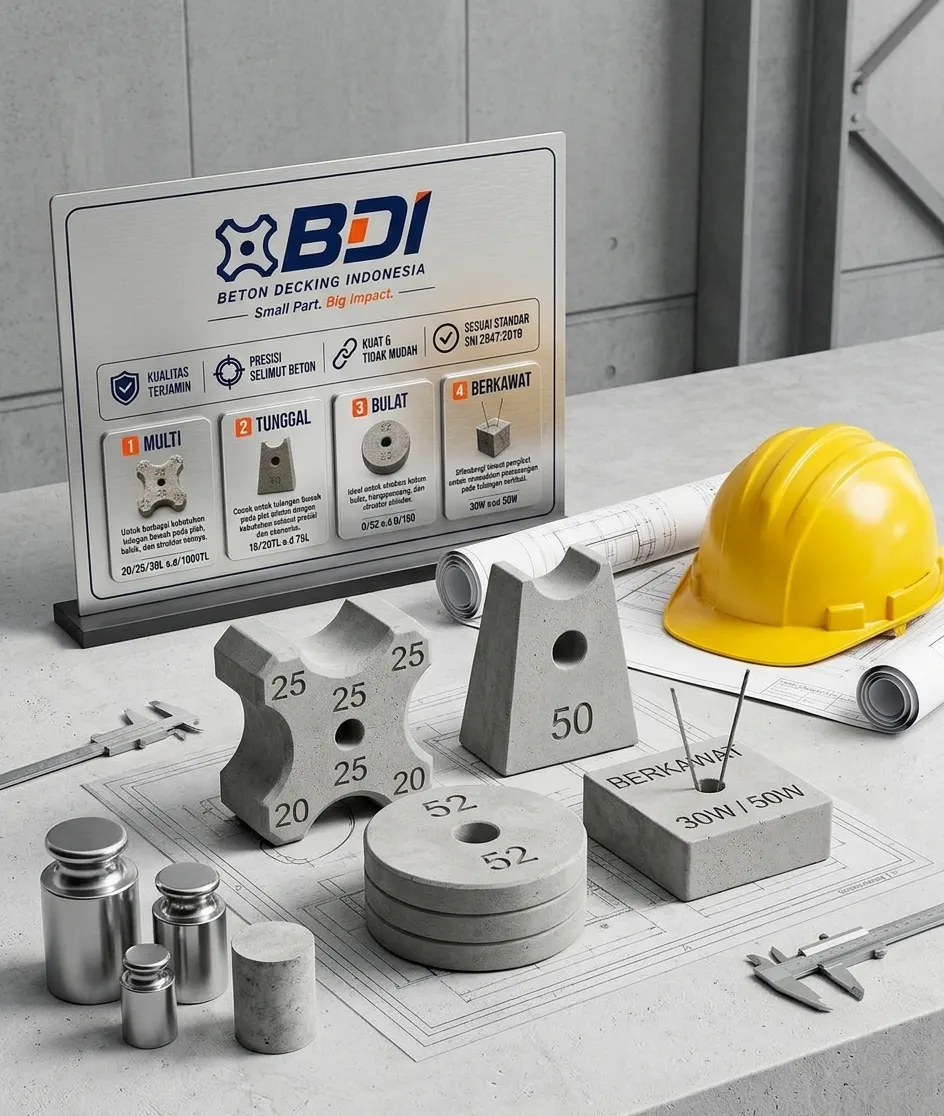 Panduan Lengkap Pengadaan Beton Decking (Tahu Beton) Mutu K-500 di Kabupaten Bengkulu Selatan