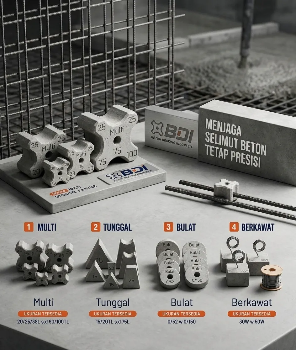 Panduan Lengkap Pengadaan Beton Decking (Tahu Beton) Mutu K-500 di Kota Samarinda: Spesifikasi, Harga, dan Vendor Terpercaya