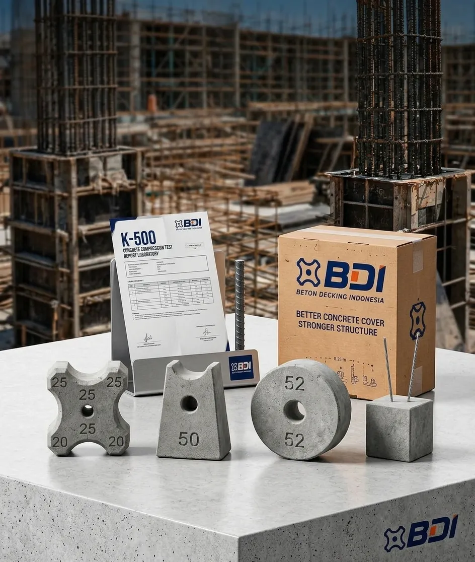 Strategi Pengadaan Beton Decking (Tahu Beton) K-500 di Kabupaten Bulungan: Panduan Spesifikasi, Harga, dan Supplier Lokal