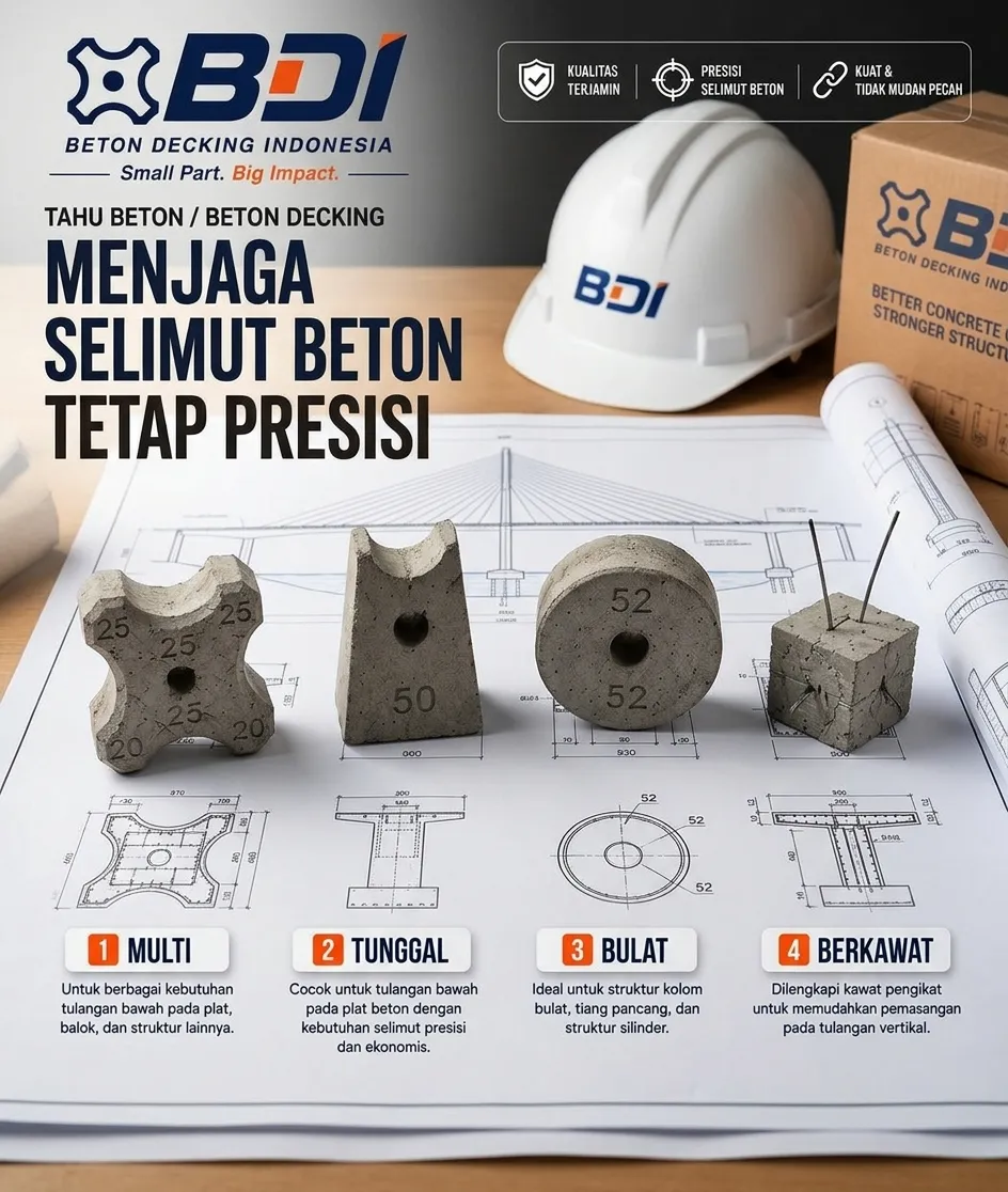Panduan Lengkap Pengadaan Beton Decking (Tahu Beton) K-500 di Kabupaten Malinau: Solusi Infrastruktur Kuat & Tahan Lama