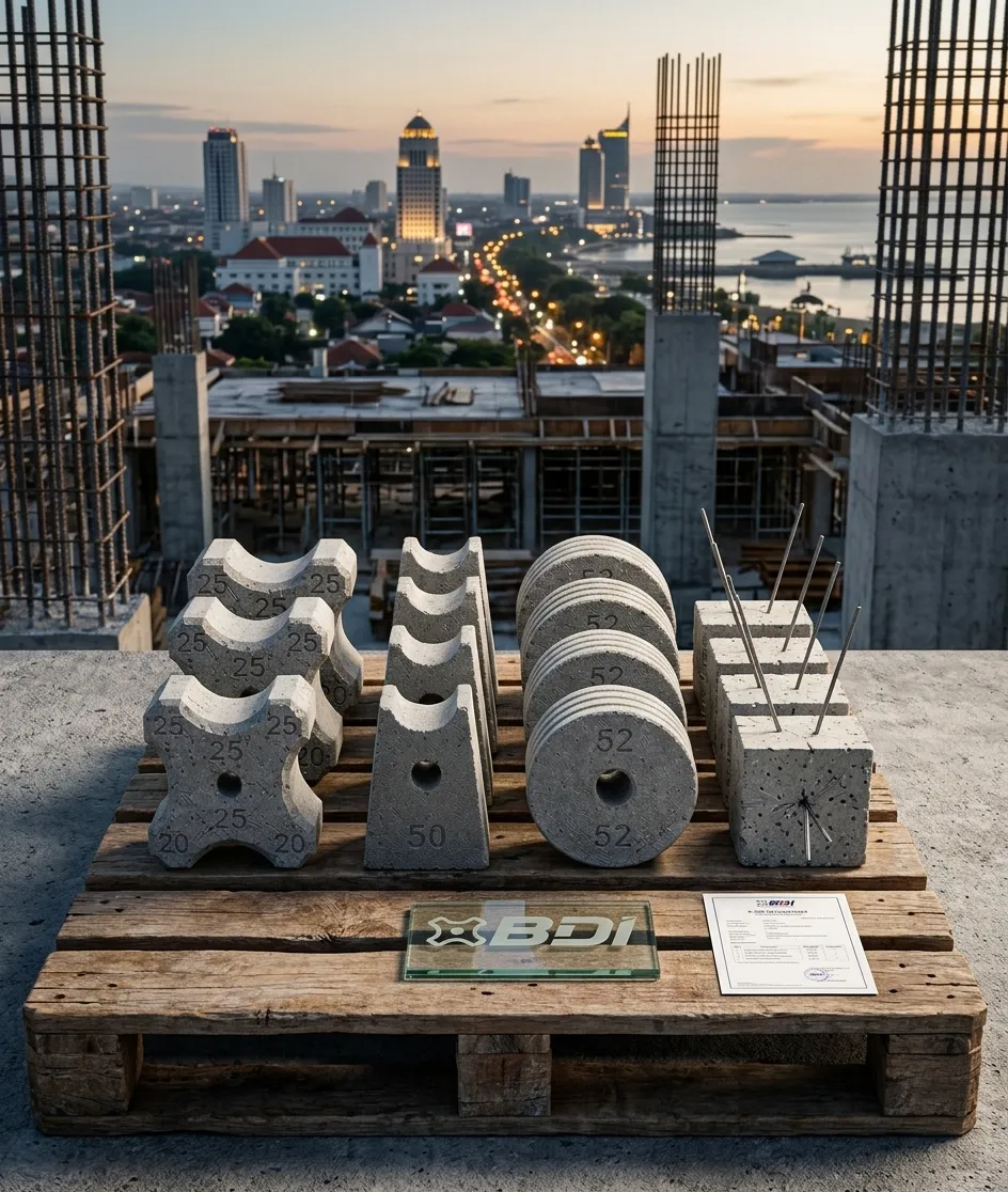 Panduan Lengkap Pengadaan Beton Decking (Tahu Beton) K-500 di Kota Semarang: Spesifikasi, Harga, dan Supplier Terbaik