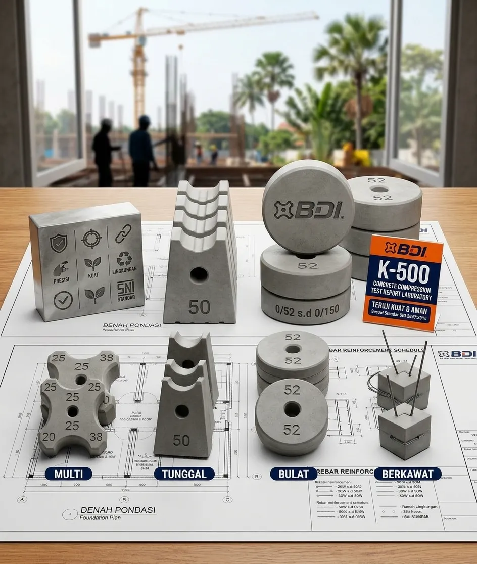 Strategi Pengadaan Beton Decking (Tahu Beton) K-500 di Pangkal Pinang: Solusi Awet Buat Proyek Kamu!