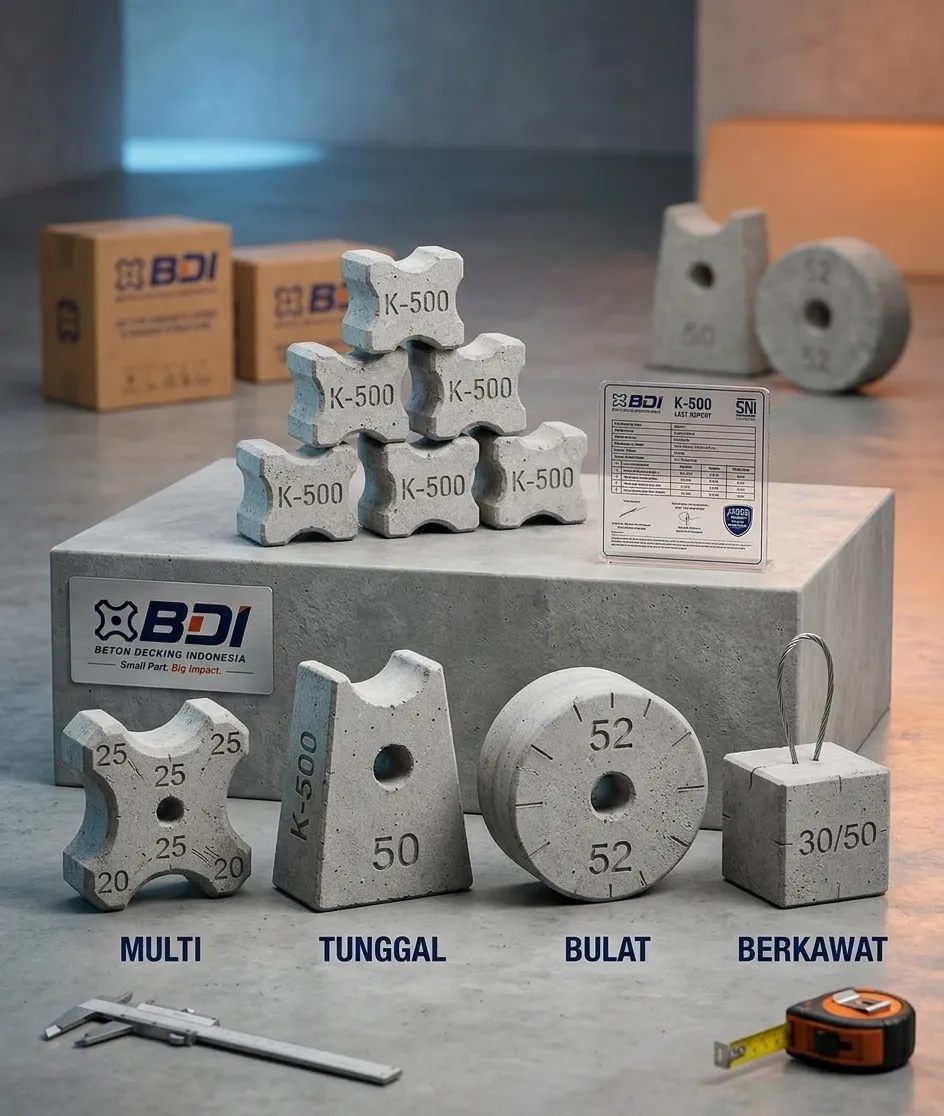 Panduan Lengkap Pengadaan Beton Decking (Tahu Beton) K-500 di Kabupaten Bintan: Spesifikasi, Harga, dan Logistik