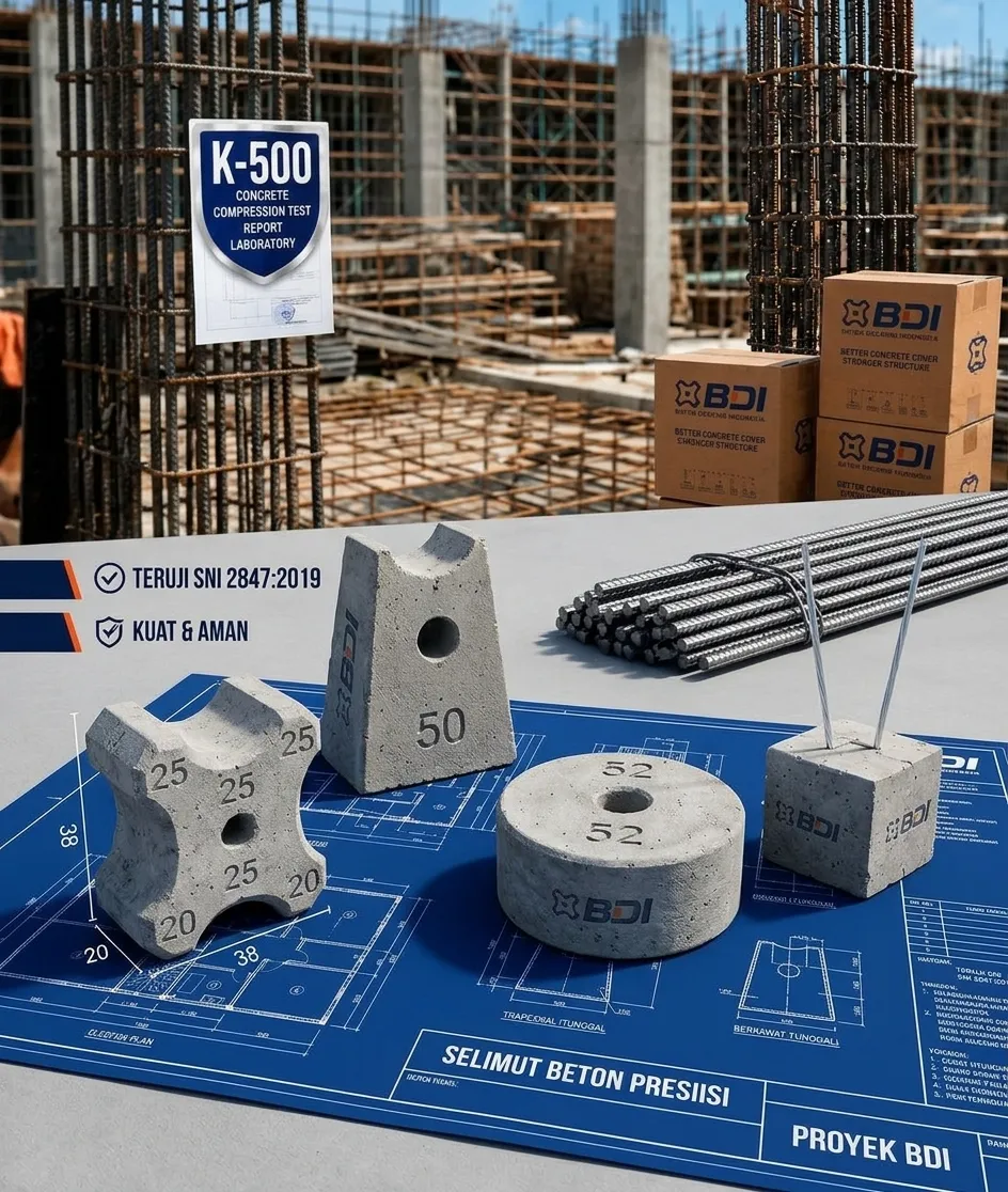 Strategi Pengadaan Beton Decking (Tahu Beton) K-500 Berkualitas di Kabupaten Lamongan: Panduan Lengkap Spesifikasi, Harga, dan Distribusi