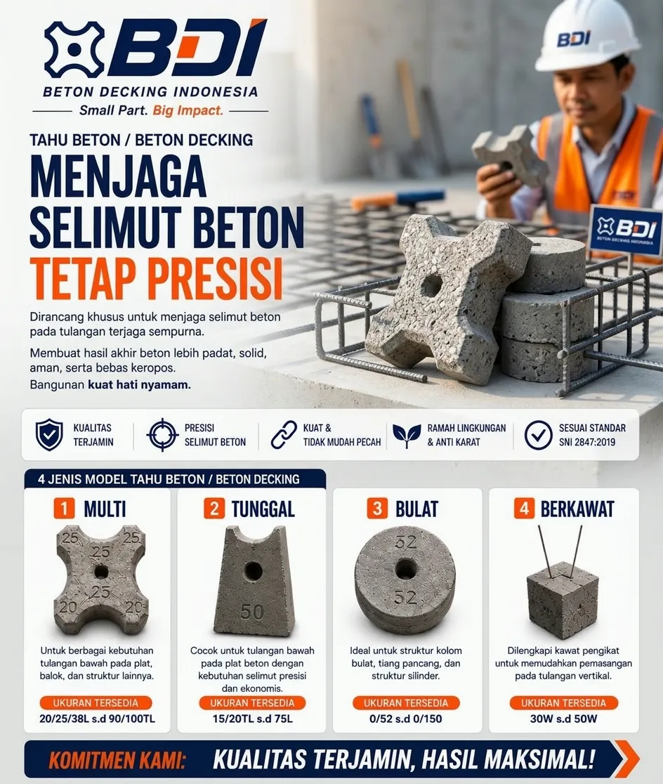 Strategi Pengadaan Beton Decking (Tahu Beton) K-500 Berkualitas di Kabupaten Lampung Utara: Panduan Lengkap dan Spesifikasi Teknis