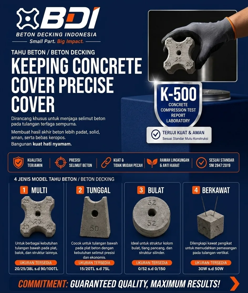 Solusi Kokoh Pengadaan Beton Decking K-500 di Pesisir Barat: Rahasia Struktur Awet Dekat Pantai!