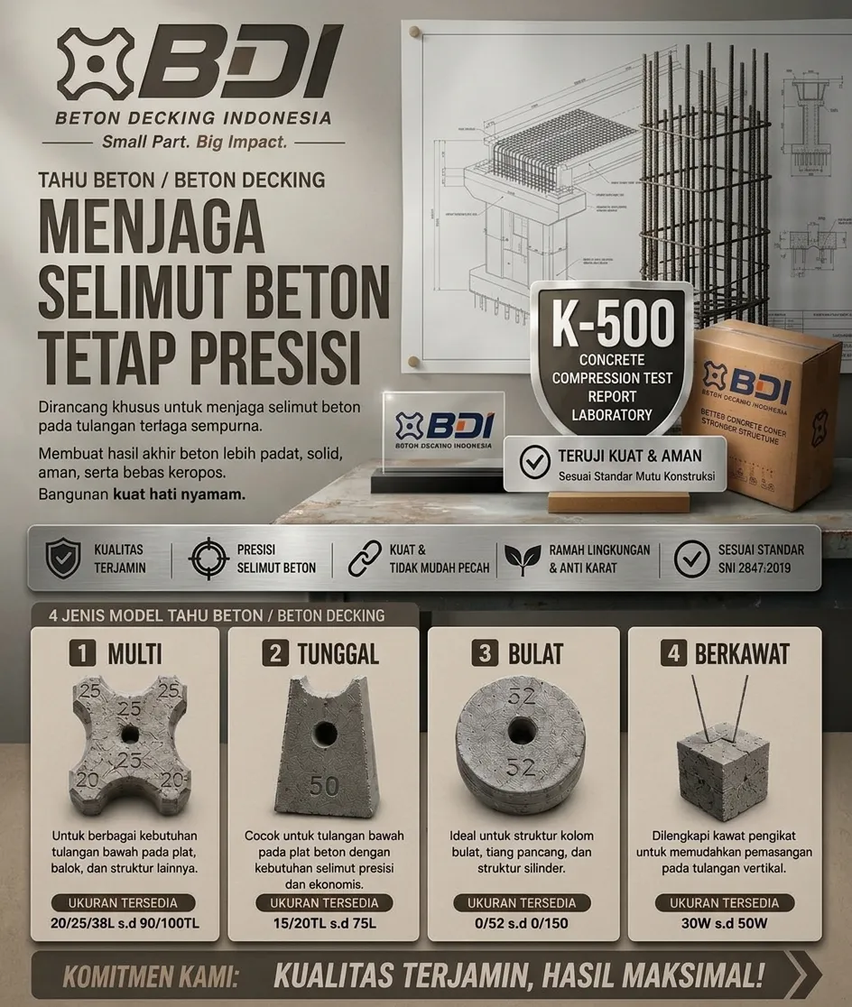 Panduan Strategis Pengadaan Beton Decking atau Tahu Beton K-500 Di Kabupaten Kepulauan Aru