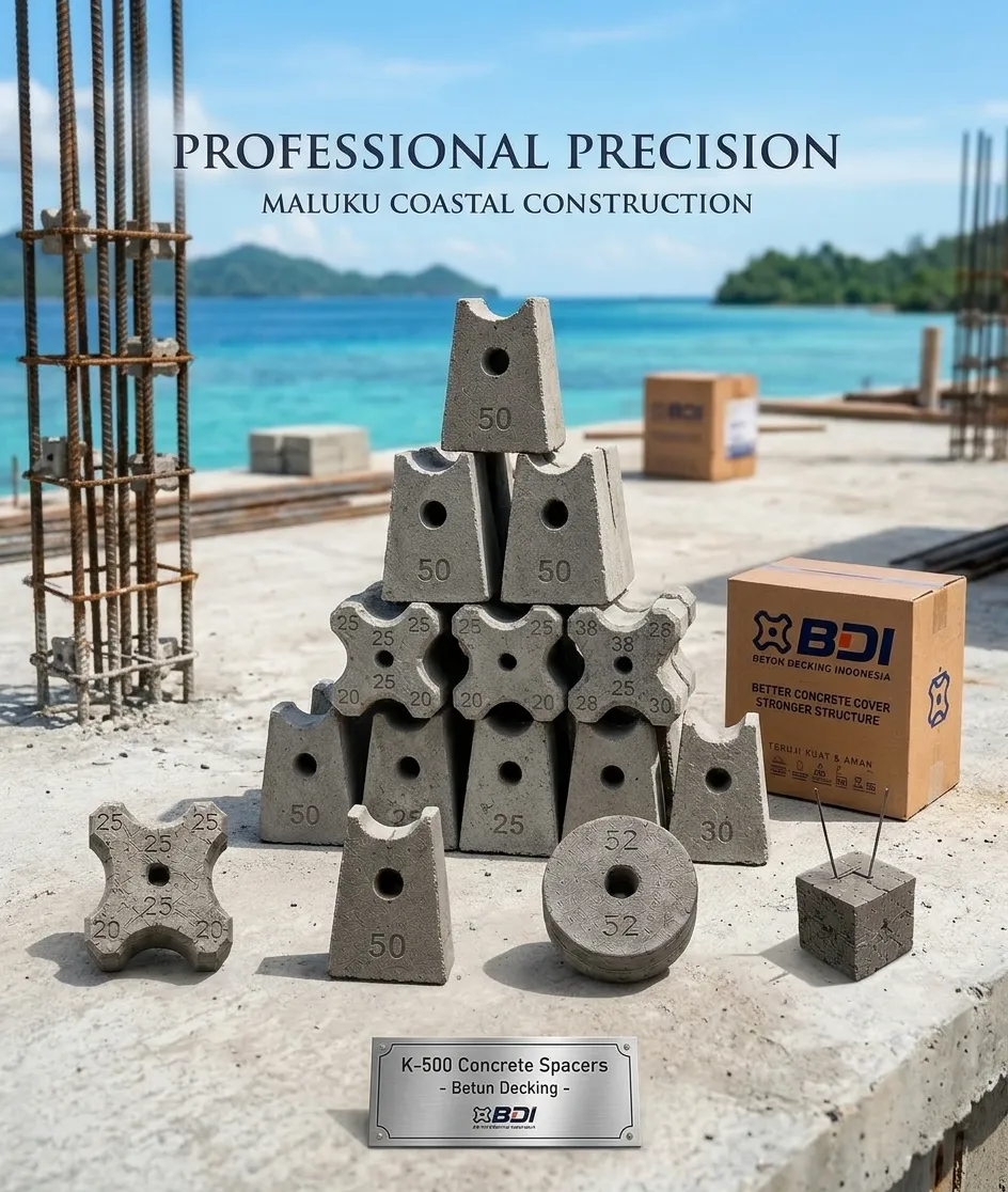 Panduan Lengkap Pengadaan Beton Decking (Tahu Beton) K-500 di Kabupaten Maluku Barat Daya