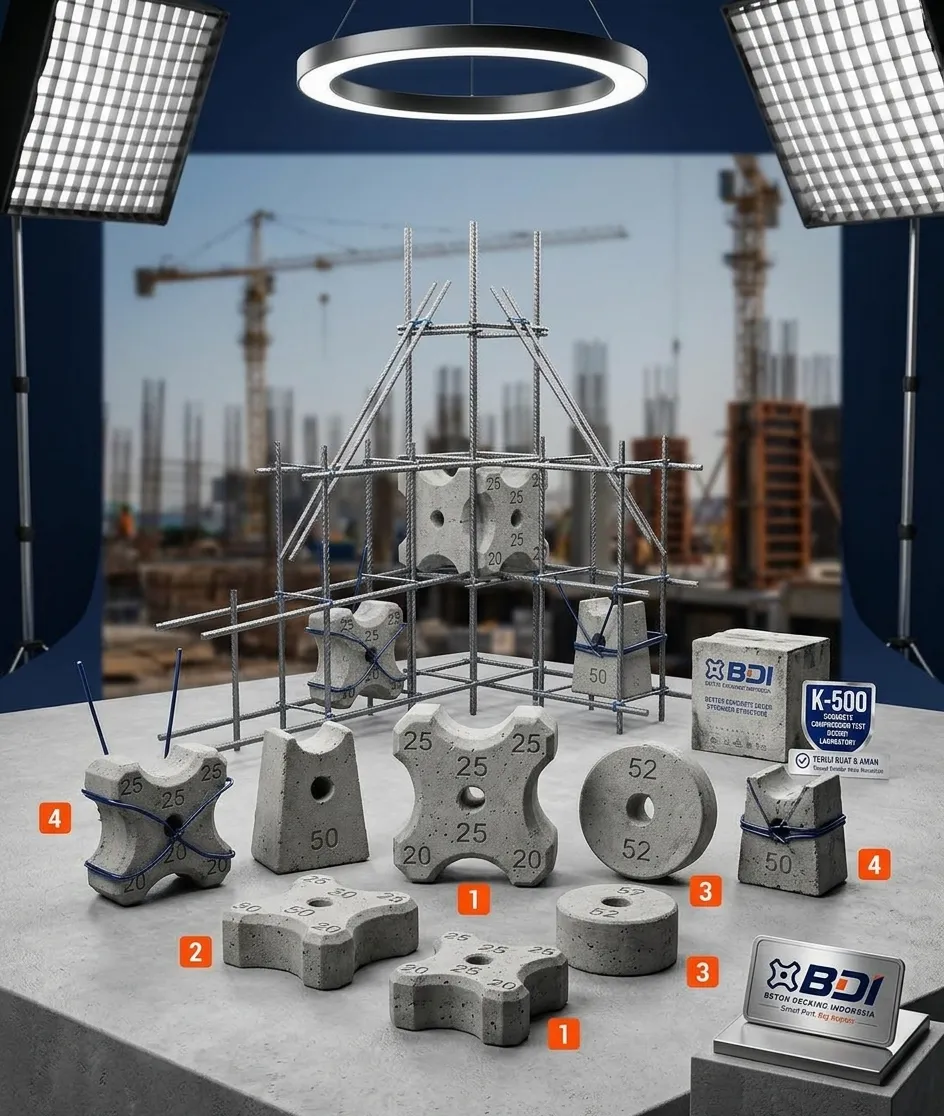 Panduan Lengkap Pengadaan Beton Decking (Tahu Beton) K-500 di Kabupaten Tulungagung: Spesifikasi, Harga, dan Supplier Terbaik