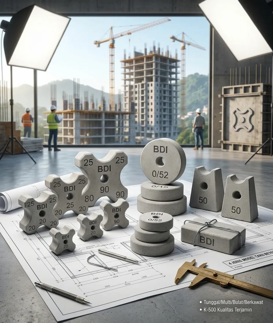 Strategi Jitu Pengadaan Beton Decking (Tahu Beton) K-500 di Kota Batu: Solusi Struktur Kokoh & Tahan Lama