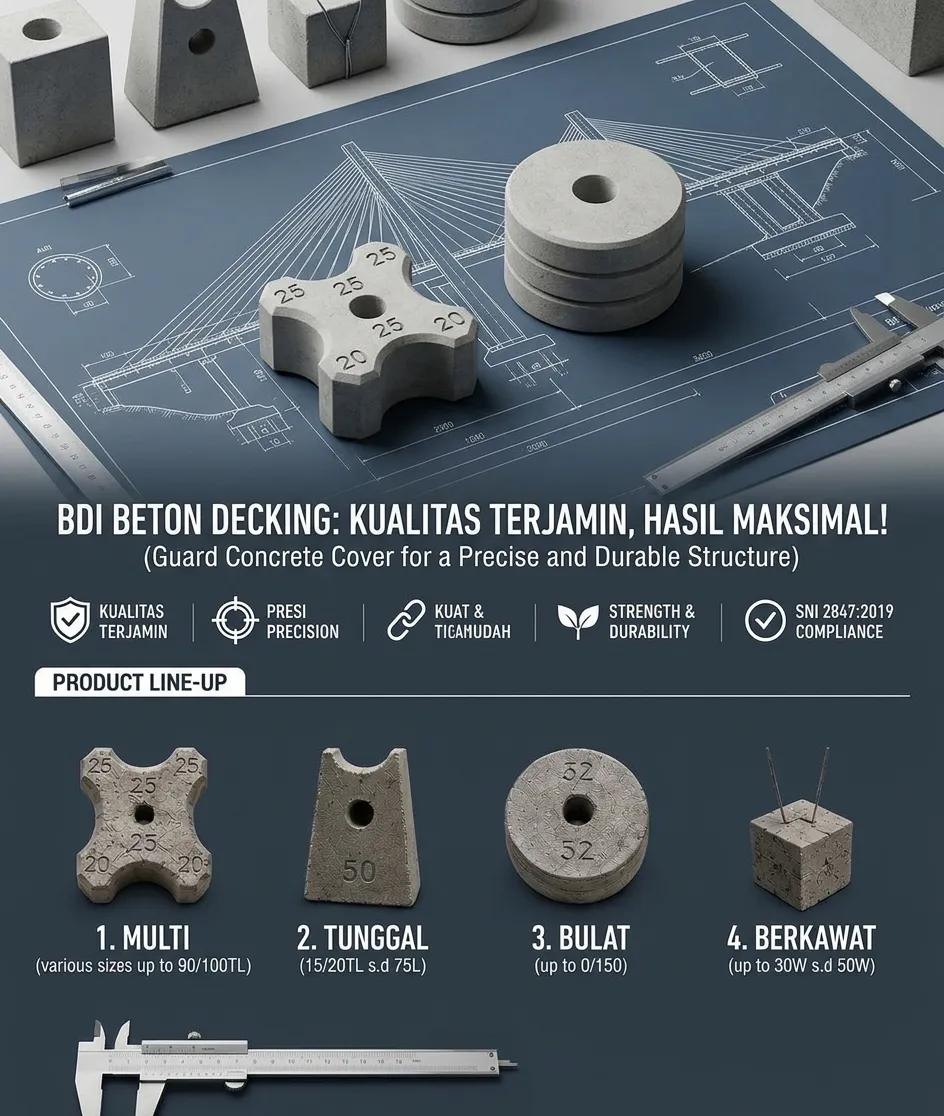 Panduan Lengkap Pengadaan Beton Decking (Tahu Beton) K-500 di Kabupaten Maluku Tenggara Barat