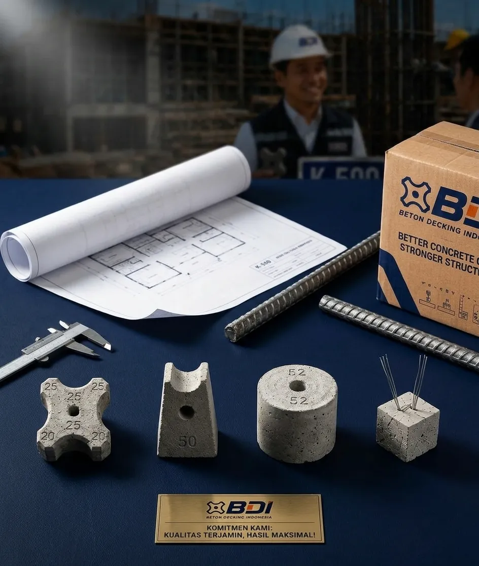 Panduan Lengkap Pengadaan Beton Decking (Tahu Beton) Mutu K-500 di Kabupaten Bandung Barat: Spesifikasi, Harga, dan Vendor Terbaik